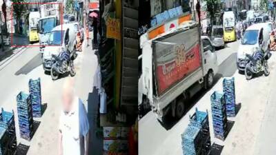 Bursa’nın Yıldırım ilçesinde halk otobüsü ile otomobilin çarpıştığı trafik kazasında