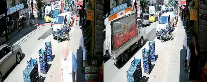 Bursa’da korku dolu anlar: Halk otobüsü ile otomobil çarpıştı Bursa’nın Yıldırım ilçesinde halk otobüsü ile otomobilin çarpıştığı trafik kazasında