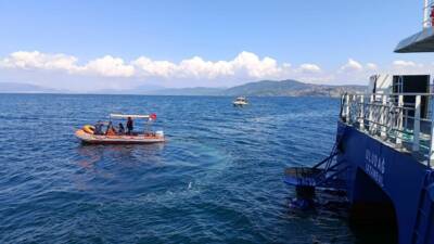 Bursa'nın Mudanya ilçesinde kontrolden çıkarak sürüklenen bottaki 15 yaşlarındaki çocuk,