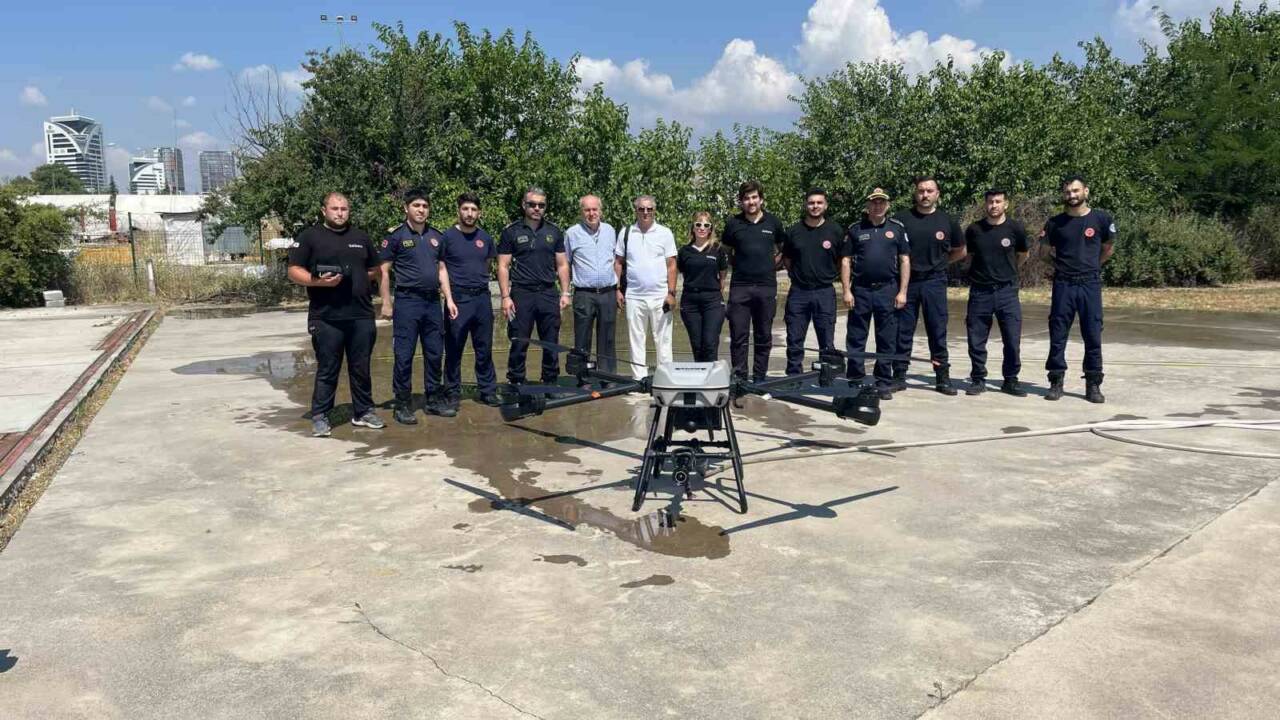 Yangınlara ilk müdahale süresini kısaltmayı hedefleyen yeni nesil insansız hava