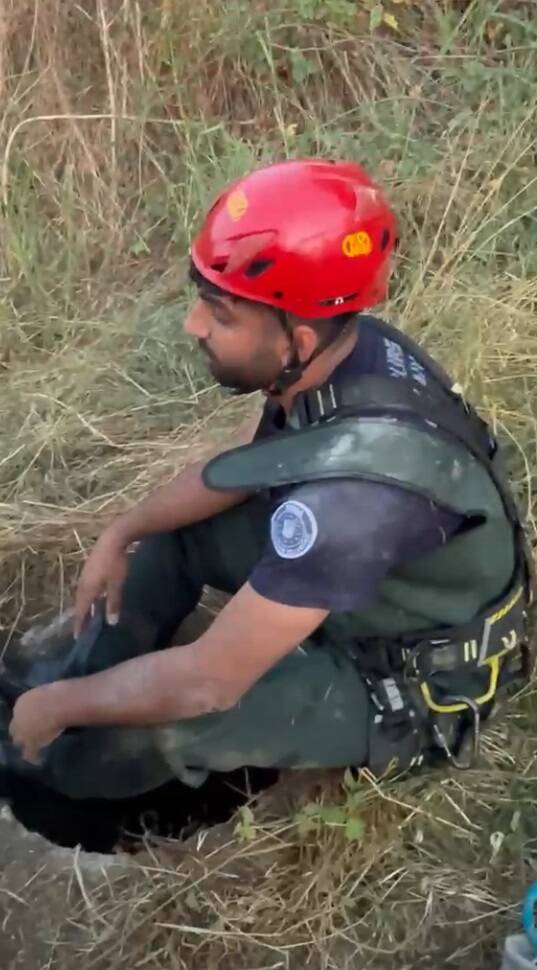Bursa'da yürek ısıtan kurtarma anı 3 bursada yurek isitan kurtarma ani df780e59e1e1