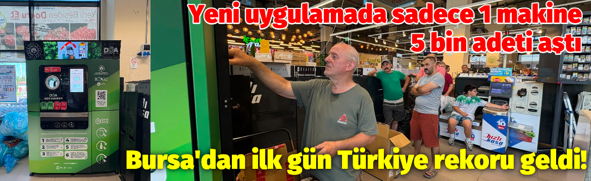Olay Gazetesi – Ana Sayfa 1 Depozitosu Olan Ambalajlar (DOA) uygulaması