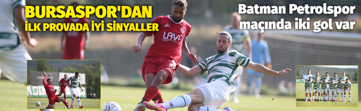 Bursaspor Bolu kampındaki ilk hazırlık