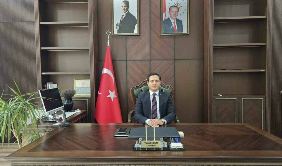 Bursa’ya yeni atanan Kaymakam Erdem göreve başladı Bursa’nın Orhaneli ilçesine atanan Kaymakam Yasin Erdem görevine başladı.