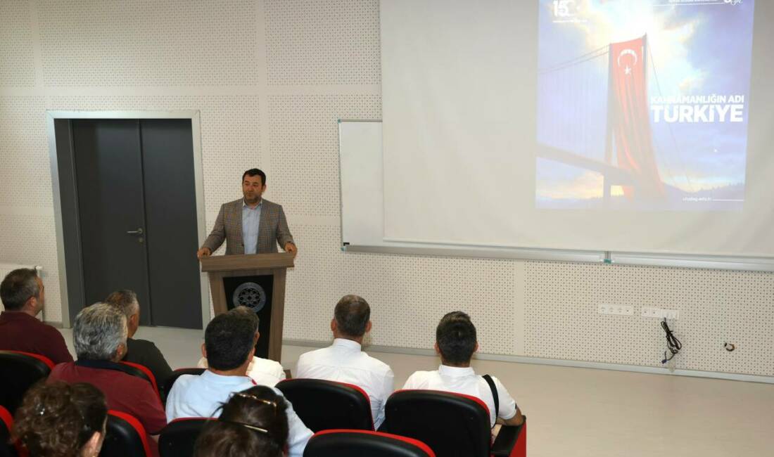 Bursa Uludağ Üniversitesi’nde 15 Temmuz konferansı Bursa Uludağ Üniversitesi (BUÜ) bünyesinde, 15 Temmuz Demokrasi ve Milli