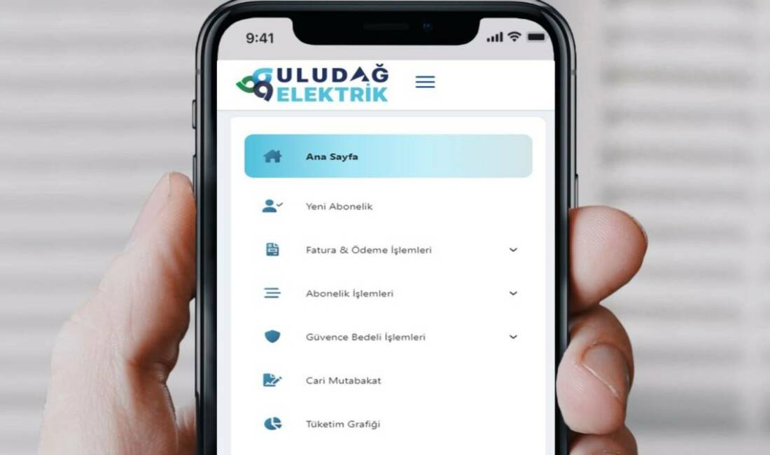Uludağ Elektrik’ten dijital kolaylık Uludağ Elektrik, müşterilerinin elektrik işlemlerini daha hızlı, kolay ve kesintisiz