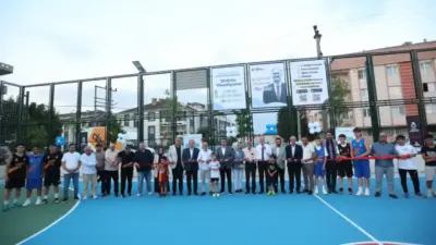 İnegöl Belediyesi’nin Süleymaniye Mahallesi Yamaç Sokak üzerinde yapımını tamamladığı semt