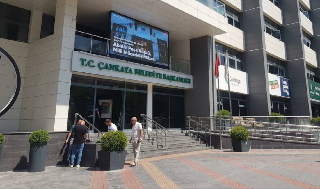Ankara Cumhuriyet Başsavcılığınca, Çankaya Belediyesine yönelik yürütülen soruşturma kapsamında, Eyüpsultan