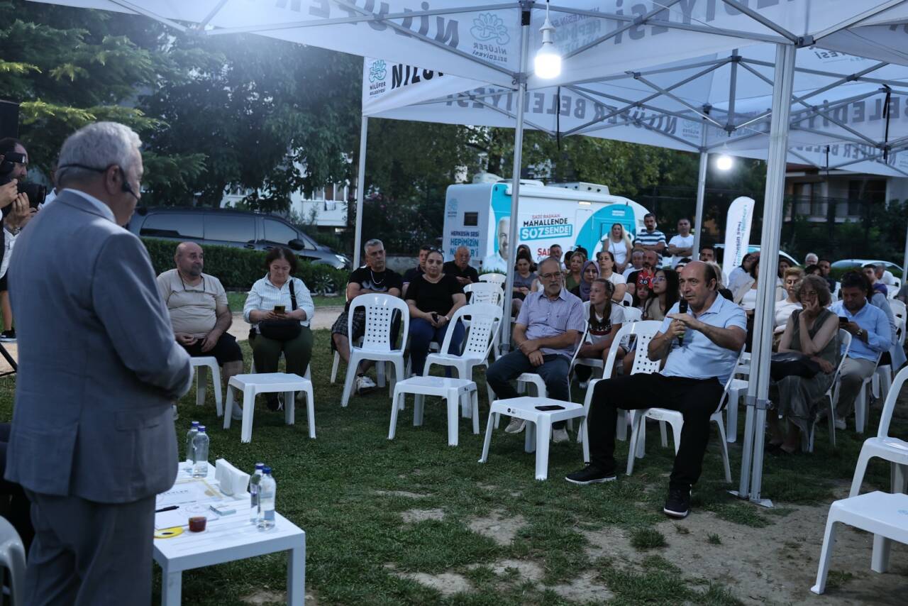Başkan Şadi Özdemir, Beşevler sakinlerini dinledi 5 Başkan Şadi Özdemir, Beşevler sakinlerini dinledi