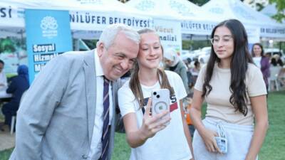 Nilüfer Belediye Başkanı Şadi Özdemir, Beşevler sakinleriyle bir araya geldi.