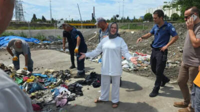 Zonguldak'ta hastaneden taburcu olduktan sonra evine dönen bir kadının, kısa