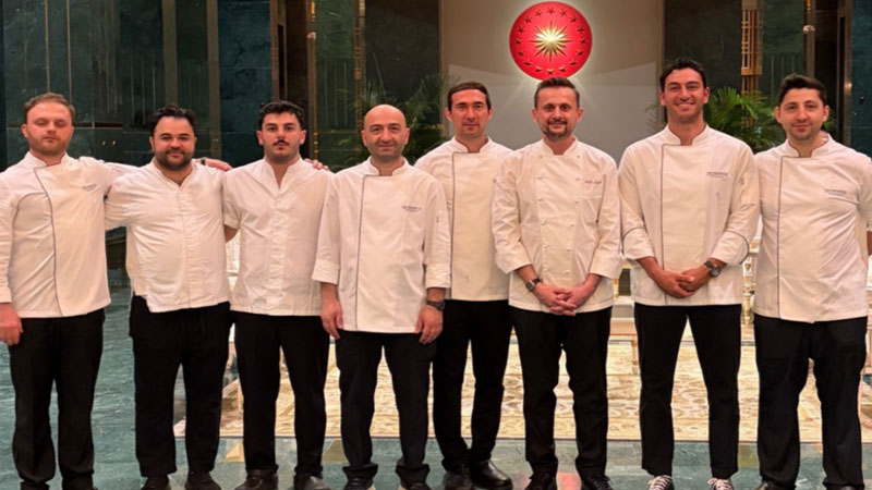 NATO Liderler Zirvesi'ne katılan liderlere Türk gastronomisini tanıtan lezzetler sunuldu.