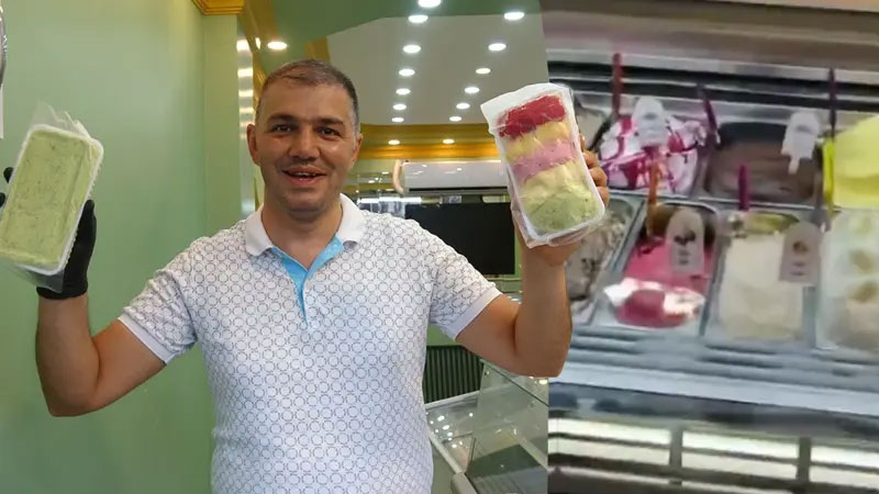 Bodrum’da dondurma tepkisi! 1 top fiyatını duyanlar şoka girdi… Bodrum'da Yalıkavak Marina'daki bir işletmede bir top dondurmanın 400 liraya