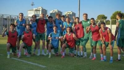 Özlüce’deki ilk etap çalışmalarını tamamlayan Bursaspor, 10 günlük kamp için