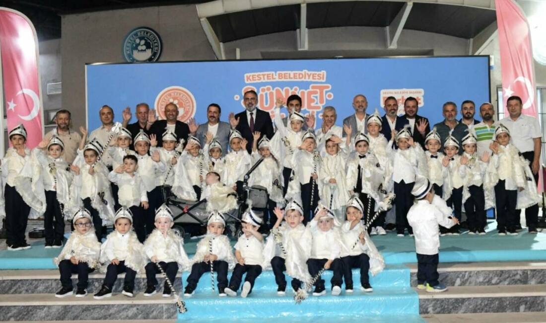 Bursa’nın Kestel ilçesinde 2-10 yaş arası çocuklar için sünnet zamanı Kestel Belediyesi, çocukların hayatlarındaki en anlamlı günlerden birini unutulmaz anılara