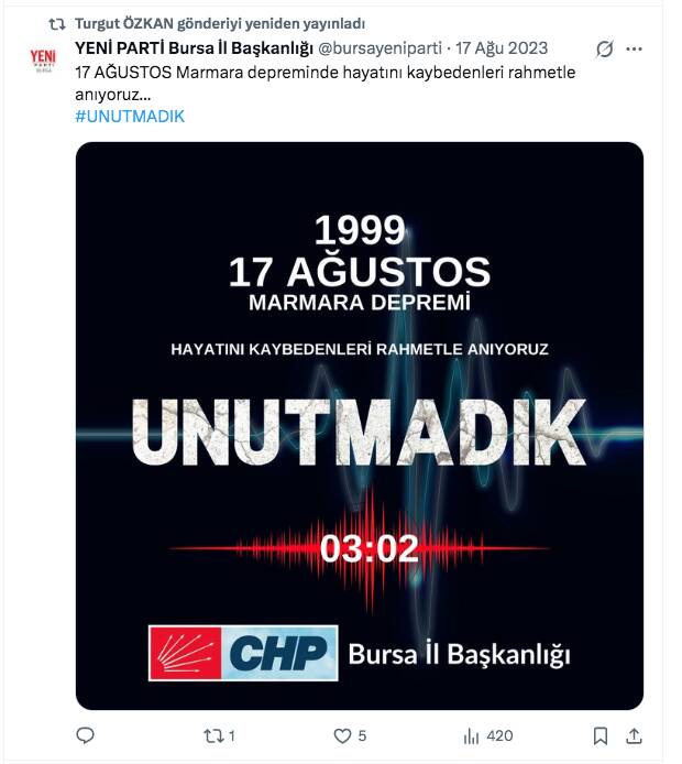 CHP Bursa'da dikkat çeken değişim! Sosyal medya hesapları... 2 ekran resmi 2026 07 24 161541