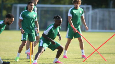 Yeni sezon hazırlıklarına Bolu’da devam eden Bursaspor, günü çift antrenmanla