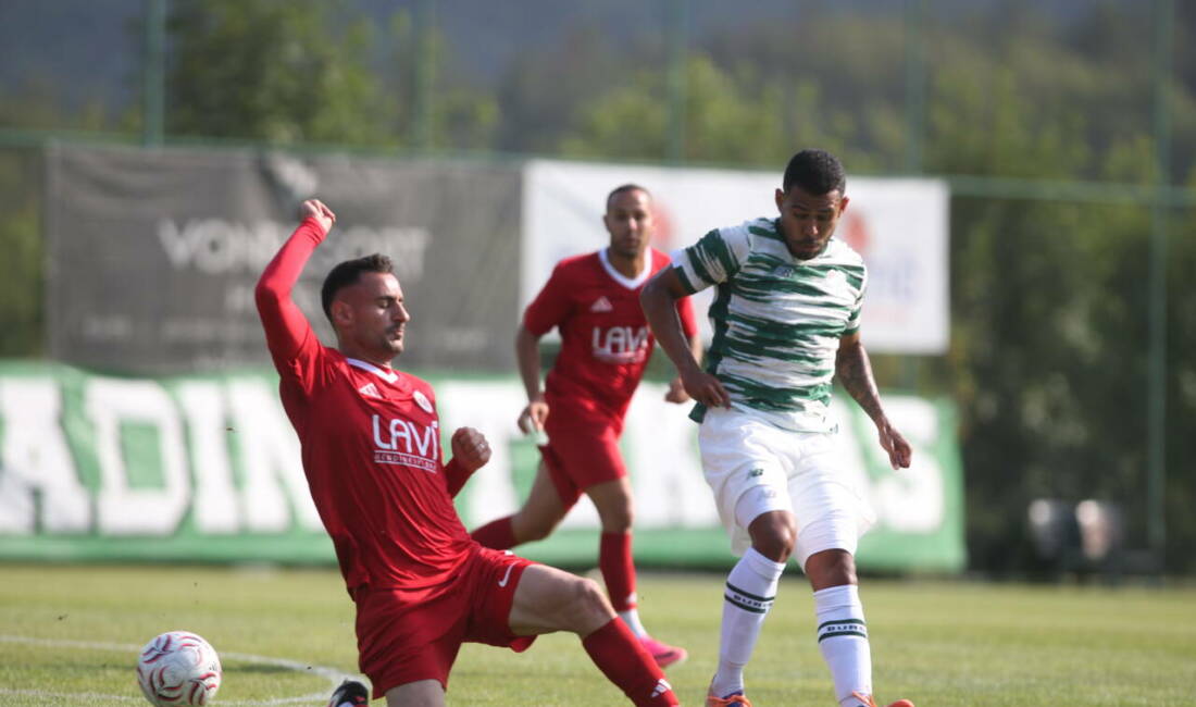 Bursaspor’dan ilk provada iyi sinyaller! Batman Petrolspor maçında iki gol var Bursaspor Bolu kampındaki ilk hazırlık maçında Batman Petrolspor'la berabere kaldı...
