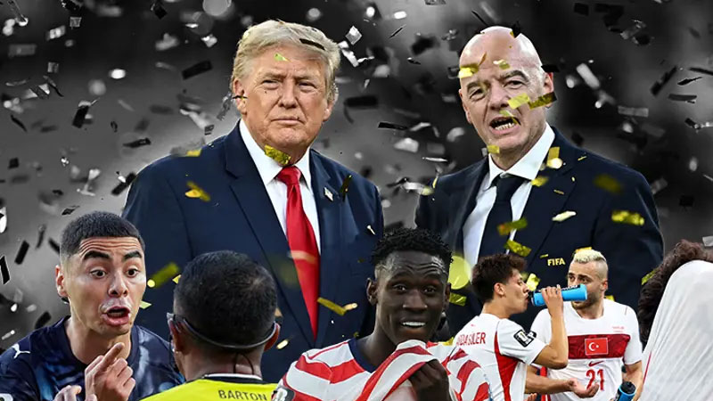 Trump’tan dikkat çeken Dünya Kupası açıklaması 2026 FIFA Dünya Kupası'nın sahiplerinden ABD'nin başkanı Donald Trump, final