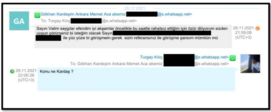 Yazışmaları ortaya çıktı! Dayak attırmış 4 g4