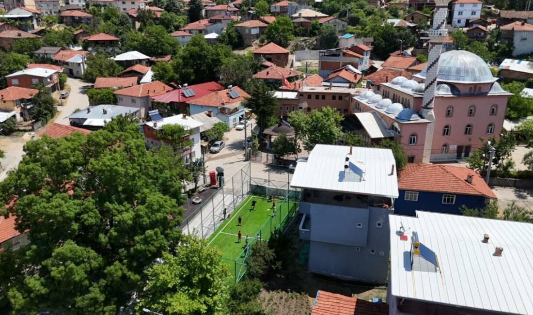 Bursa’nın bu mahallesindeki çocukların hayali gerçek oldu Osmangazi’de yaşayan her çocuğun spor yaparak sağlıklı bir şekilde büyümesini