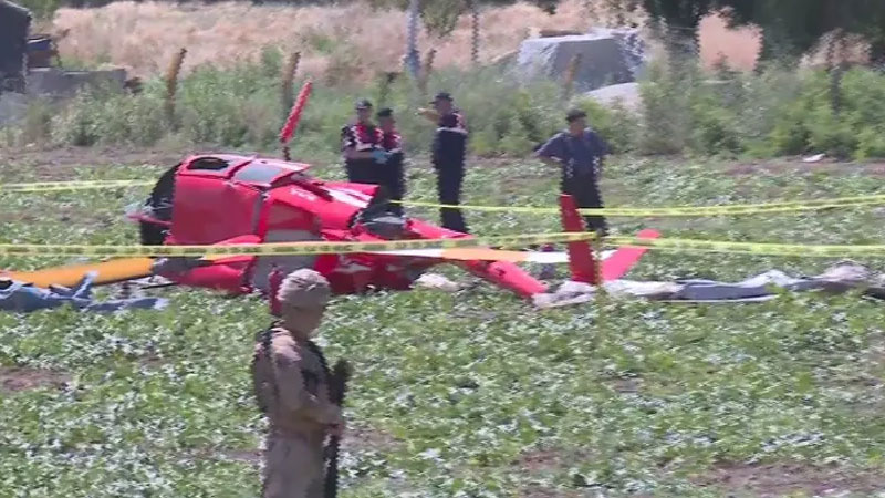 Ankara’daki helikopter kazasından acı haber Ankara Sincan'da eğitim helikopteri düştü. Boş bir tarlaya düşen helikopterde