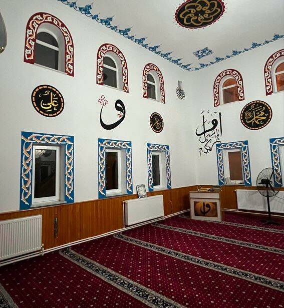 imamin sanat sevgisi camiye yansidi 1e247e0e4862