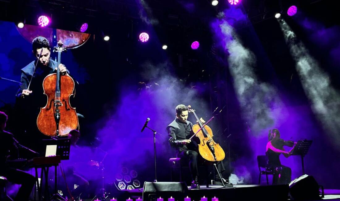 Bursa’da unutulmaz gece! Bagjan Oktyabr göl kenarında büyüledi… 64. Uluslararası Bursa Festivali kapsamında dünyaca ünlü viyolonsel sanatçısı Bagjan