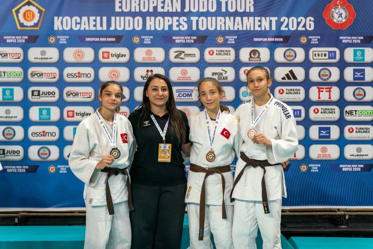 Bursalı Milli sporculardan gurur veren başarı 3 judo 3