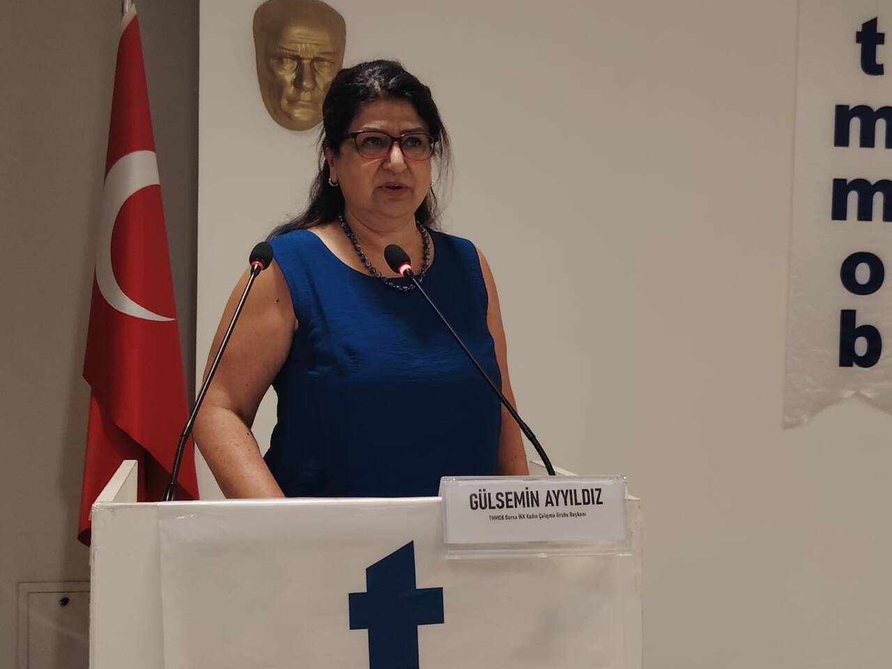 TMMOB'un kadın başkanlarından deneyim paylaşımı 4 TMMOB'un Kadın Başkanları paneli gerçekleştirildi