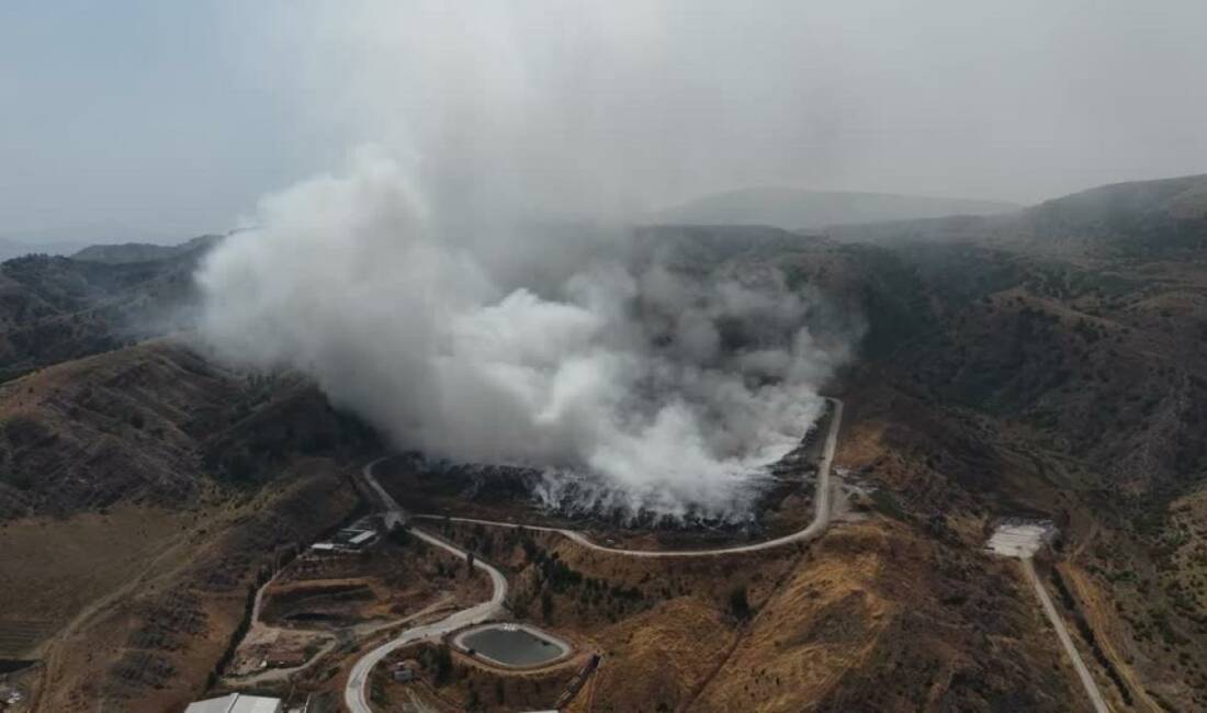 Amasya'da, geçen pazar günü yangın çıkan belediyeye bağlı Amasya Katı