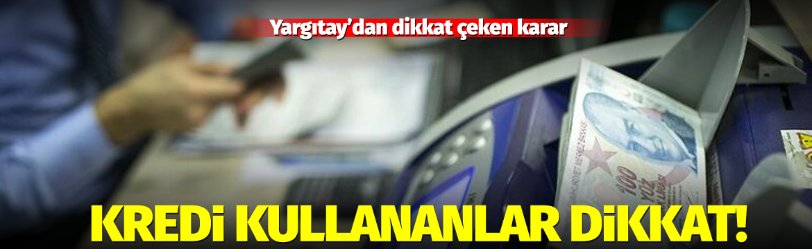 Yargıtay 3. Hukuk Dairesi, kredi
