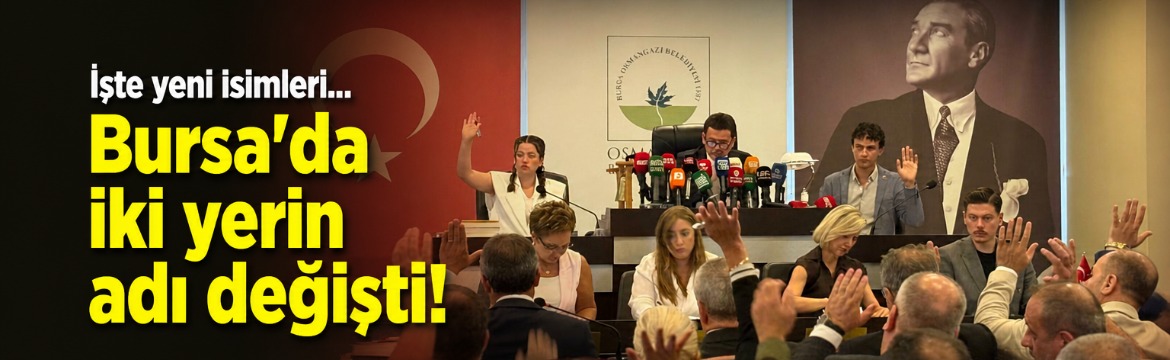 Olay Gazetesi – Ana Sayfa 4 Osmangazi Belediye Meclisi, Temmuz ayı