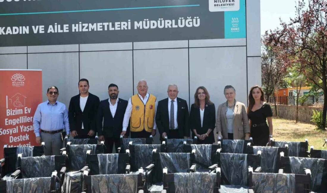 Nilüfer’de engelsiz dayanışma Nilüfer Belediyesi ve 118-K Lions Federasyonu iş birliğiyle engelli bireylerin