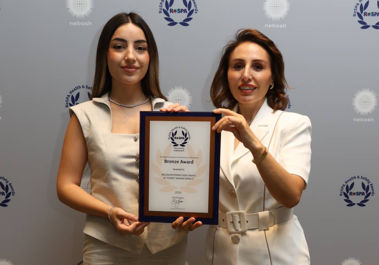 Referans Holding'e iş sağlığı ve güvenliğinde uluslararası ödül! 2 Referans Holding'e İş Sağlığı ve Güvenliğinde Uluslararası Ödül!