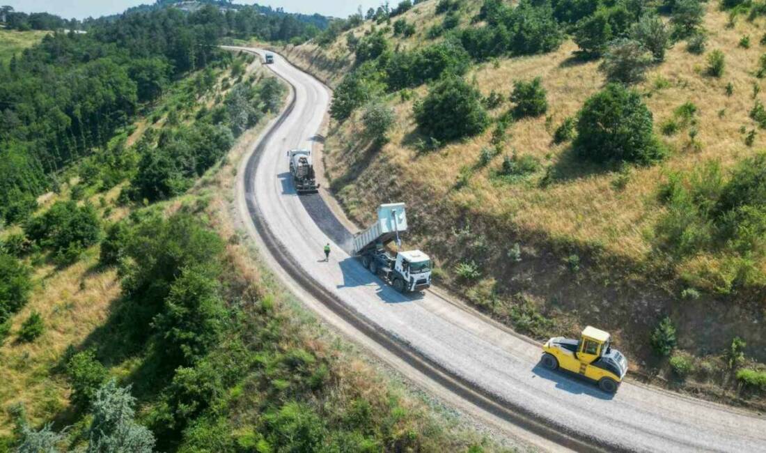 Bursa’da bu yollar yenileniyor Bursa Büyükşehir Belediyesi, Orhaneli ilçesinin Göktepe Mahallesi sınırları arasında yer