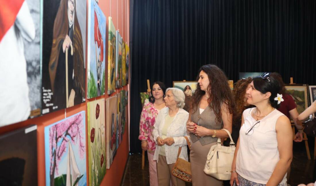 Bursa Panorama 1326’da özel sergi Osmangazi Belediyesi Meslek Edindirme Kursları (OSMEK) Elmasbahçeler Kurs Merkezi kursiyerlerinin