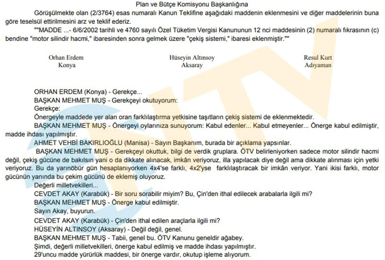 Otomobilde yeni ÖTV dönemi 1 otv n