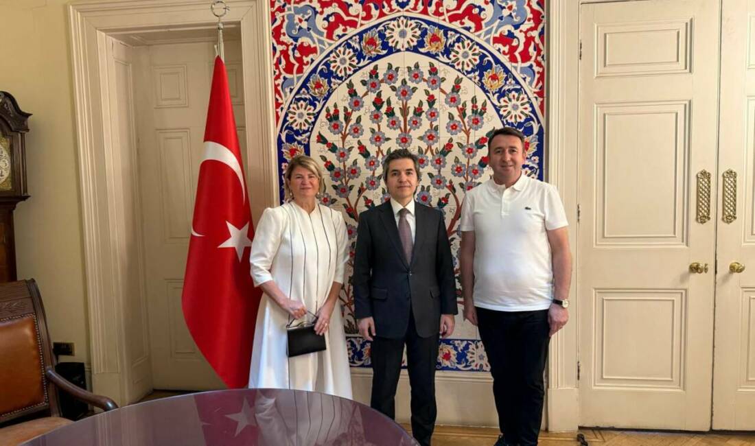 Ekol Koleji’nden Londra’da eğitim ve uluslararası iş birliği temasları Ekol Koleji Kurucu Başkanı Nebi Taşçı, Londra'da Türkiye Cumhuriyeti Büyükelçisi