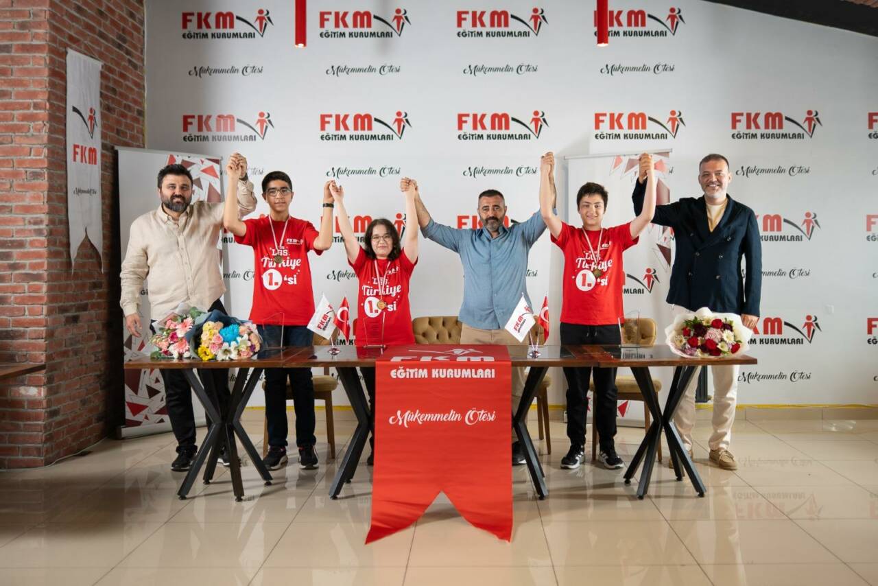 FKM'den 2026 LGS'de 3 Türkiye birincisi! 6 FKM Eğitim Kurumları, 2026 LGS'de 3 Türkiye Birincisi Çıkardı