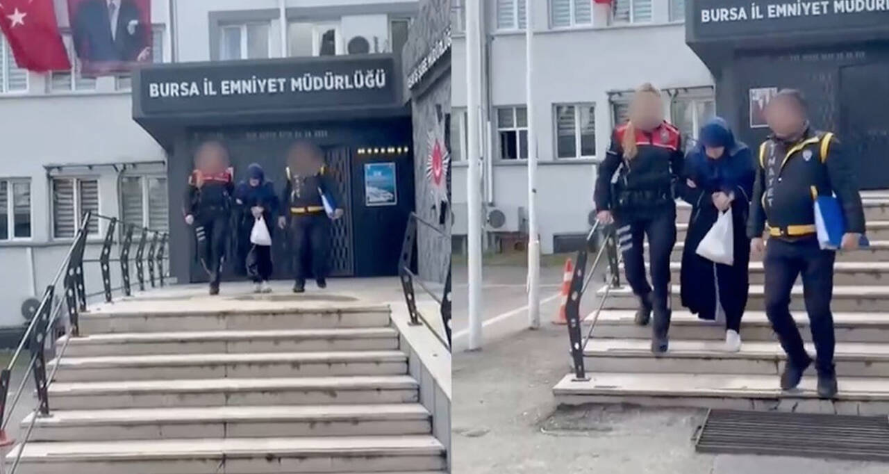 Bursa'da eşinin cesedini parçalayarak çöp konteynerine atan kadının yargılanmasına başlandı...