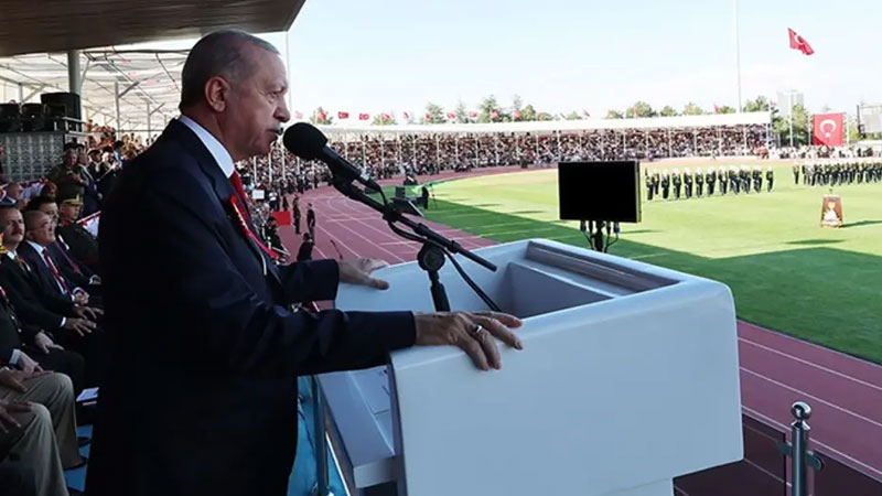 Cumhurbaşkanı Erdoğan: Milli güvenlikten taviz veremeyiz Cumhurbaşkanı Recep Tayyip Erdoğan, Türkiye'nin güvenliğini kimseye emanet edilemeyeceğiniz ifade