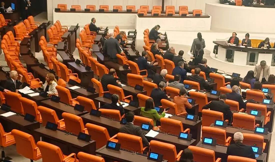 Yeni Parti'nin kurulmasıyla birlikte Meclis'teki oturma düzeni de değişti. "Ana