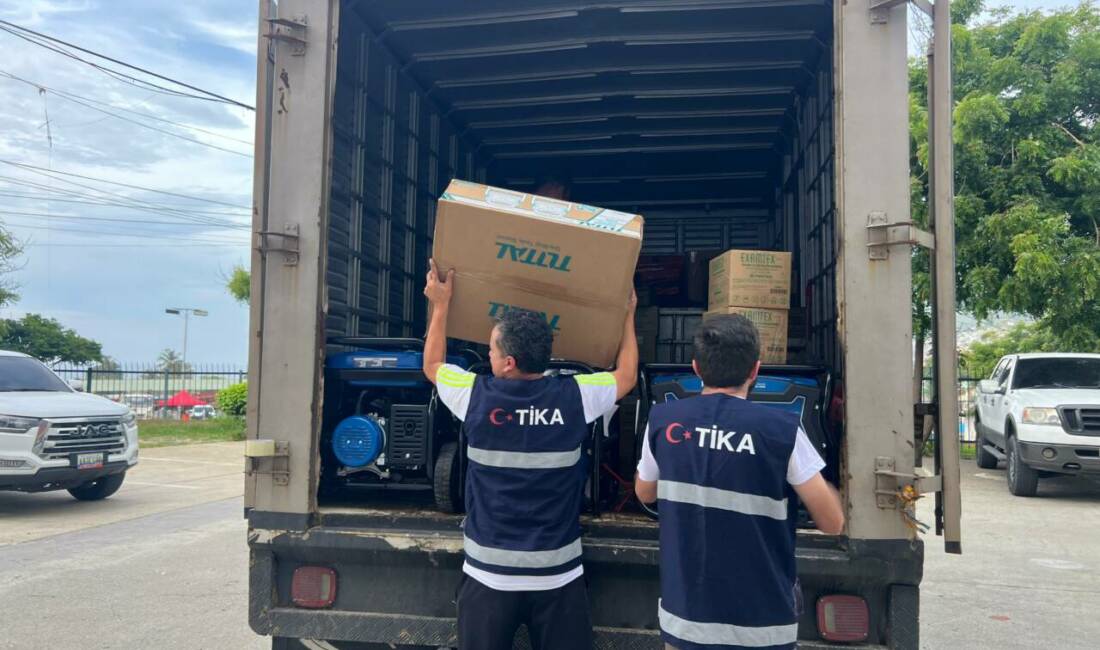 Türkiye’den Venezuela’ya insani yardım desteği TİKA aracılığıyla, depremden etkilenen bölgelere ulaştırılmak üzere arama kurtarma ekipmanları,