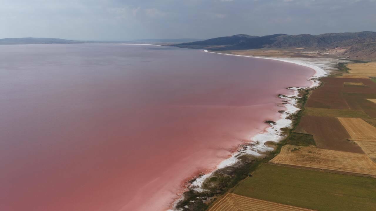 Tuz Gölü'nün rengi değişti 2 tuz golunun rengi degisti 0b98fda4f122