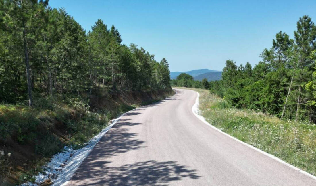 Bursa Büyükşehir Belediyesi, kırsal mahallelerde ulaşım ağını güçlendirecek yatırımlar çerçevesinde