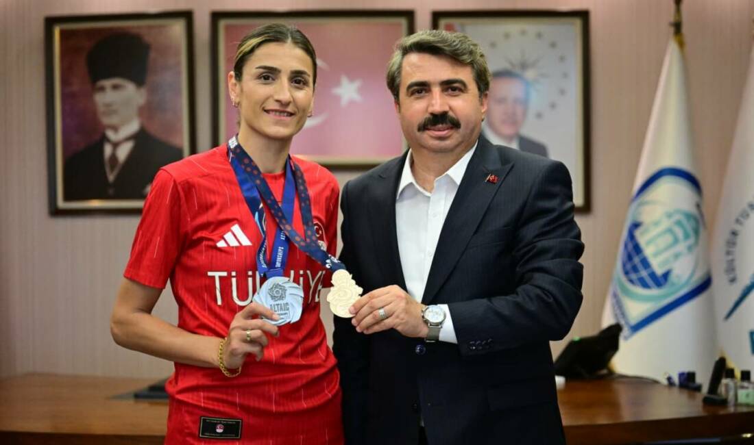 Bursa’nın milli gururu İlgün’den çifte madalya Kazakistan’dan iki madalya ile dönen Yıldırım Belediyesi Jimnastik Spor Kulübü’nün